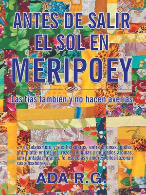 cover image of Antes De Salir El Sol En Meripoey